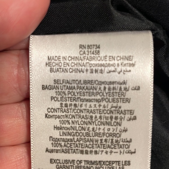 BCBGeneration cocktail V lace insert flare mini dress black deep V back size 6 - Picture 13 of 17